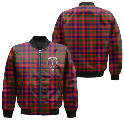 Clan Macintyre Tartan Men Bomber Jacket Crest And Plaid Basic Style