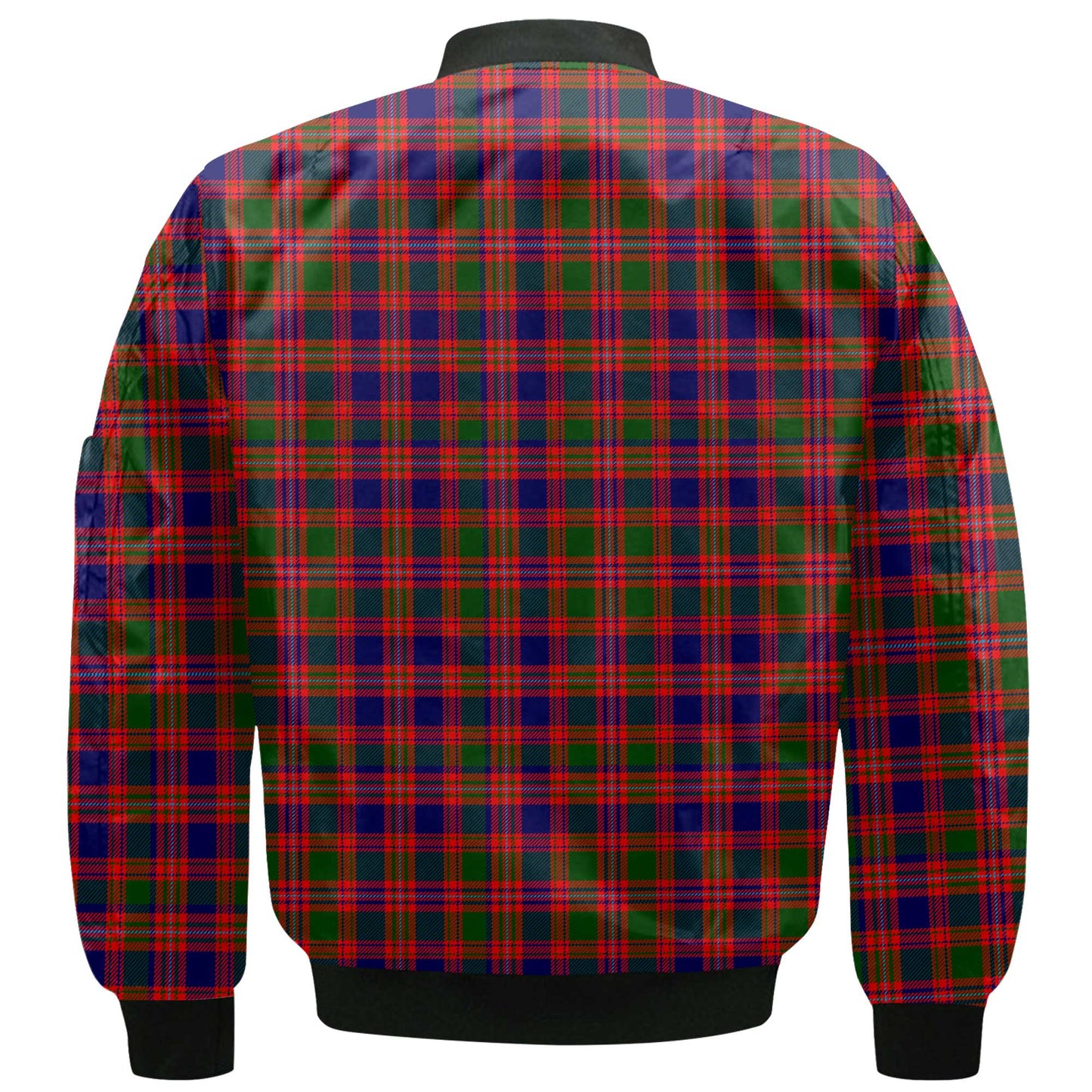 Clan Macintyre Tartan Men Bomber Jacket Crest And Plaid Basic Style