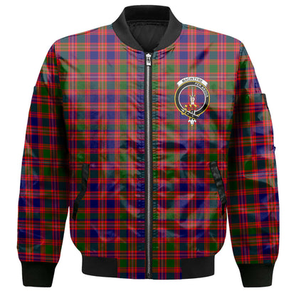 Clan Macintyre Tartan Women Bomber Jacket Crest And Plaid Basic Style