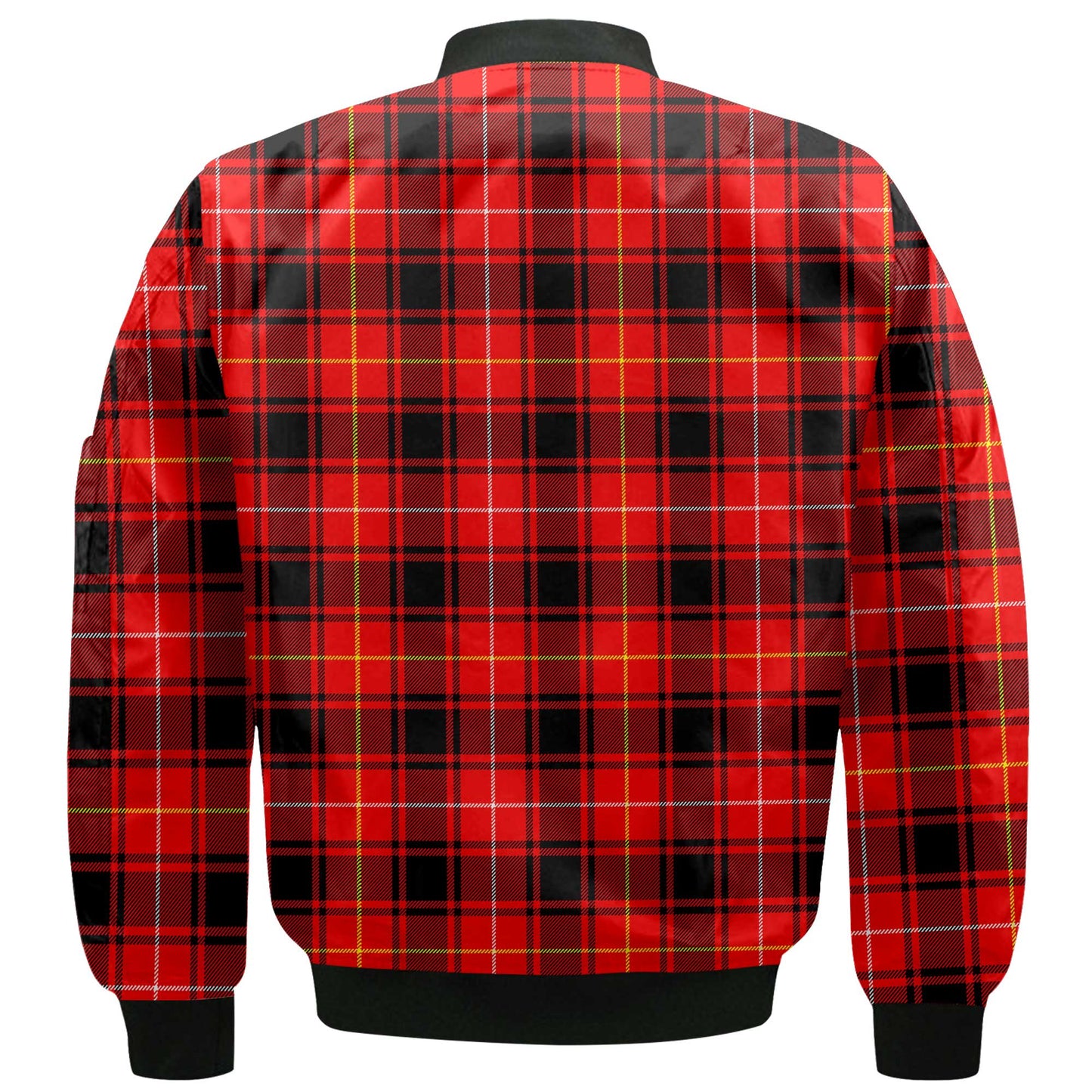 Clan Maciver Tartan Men Bomber Jacket Crest And Plaid Basic Style