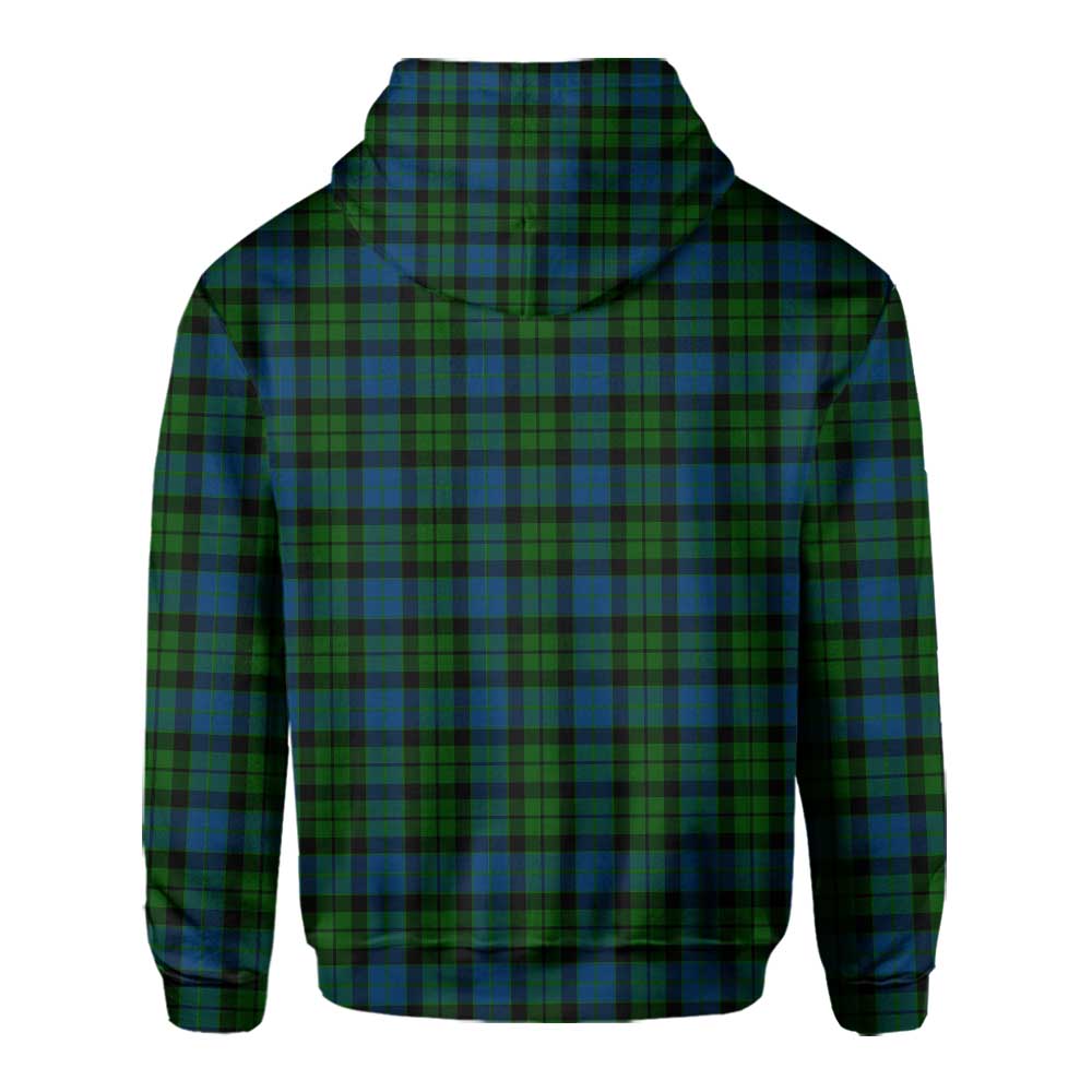 Clan Mackay Tartan Men Hoodie Crest And Plaid Basic Style