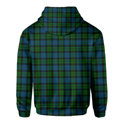 Clan Mackay Tartan Men Hoodie Crest And Plaid Basic Style