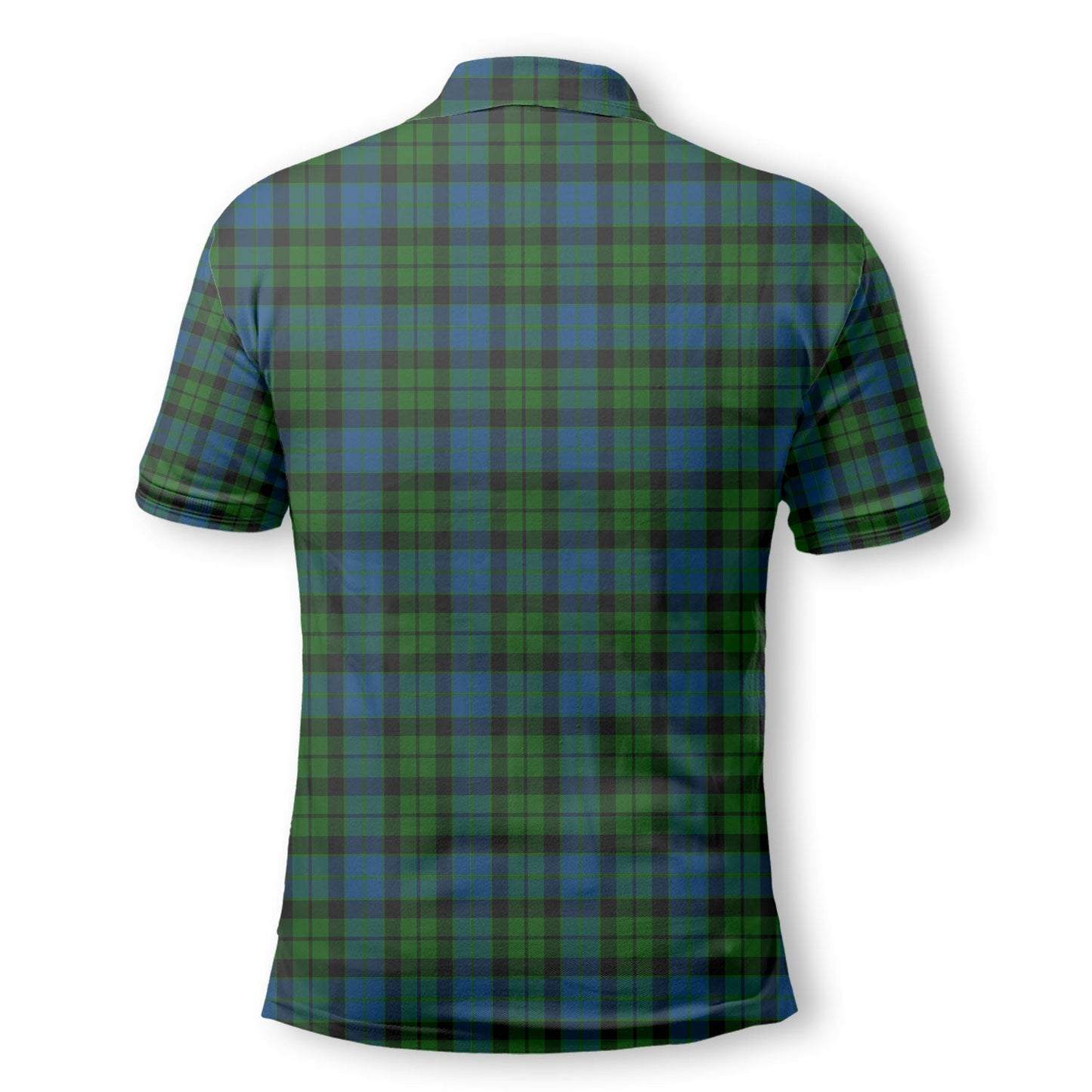 Clan Mackay Tartan Men Polo Shirt Crest And Plaid Basic Style