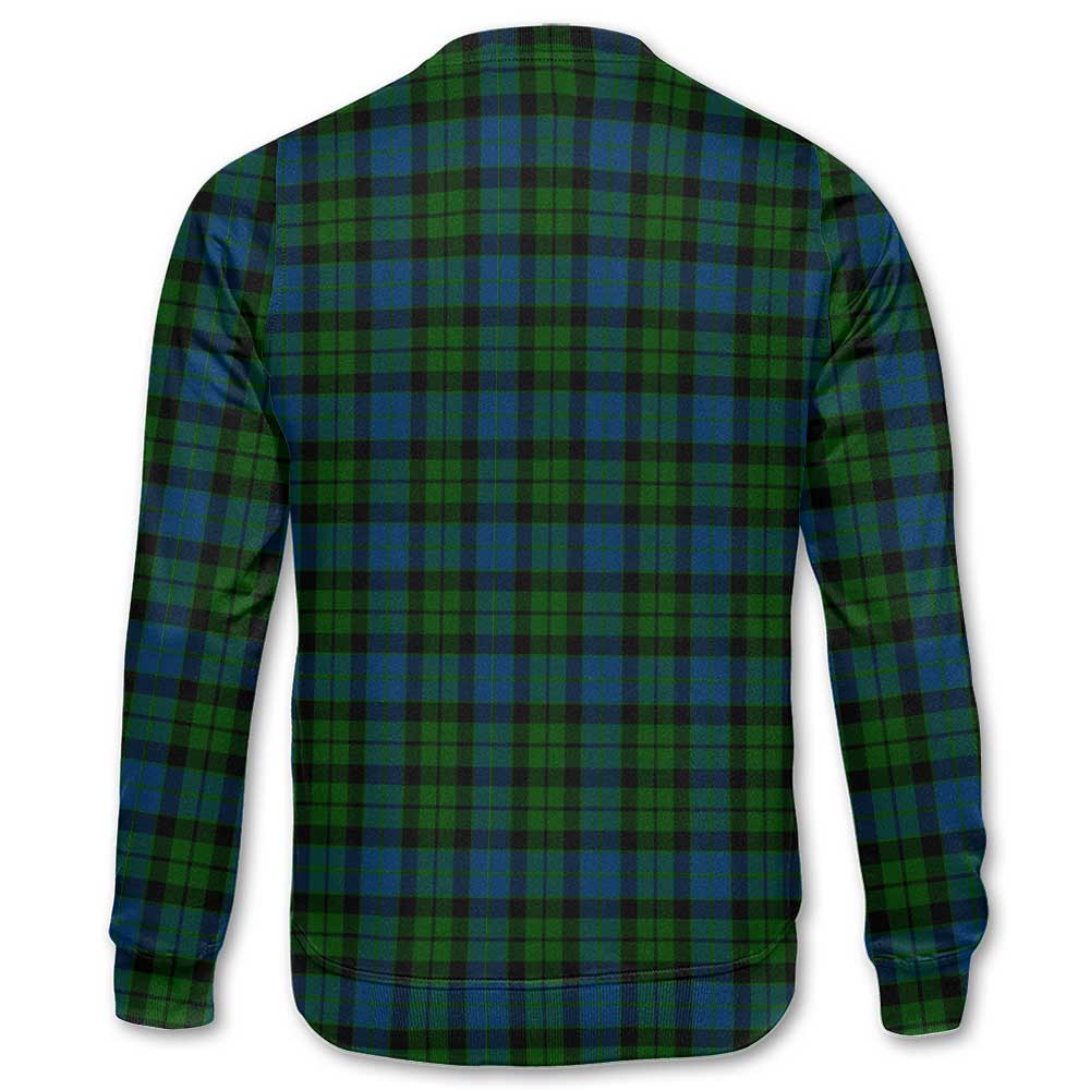 Clan Mackay Tartan Men Sweatshirt Crest And Plaid Basic Style