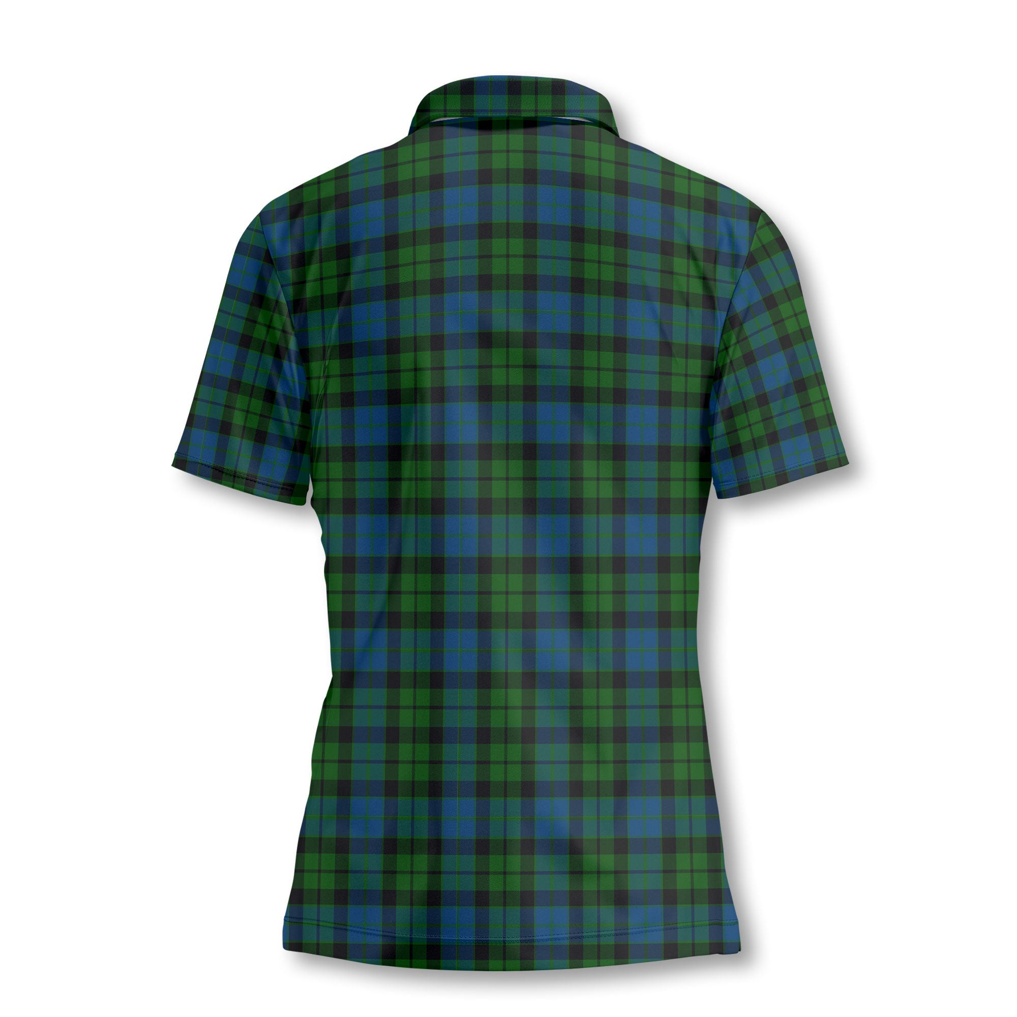 Clan Mackay Tartan Women Polo Shirt Crest And Plaid Basic Style