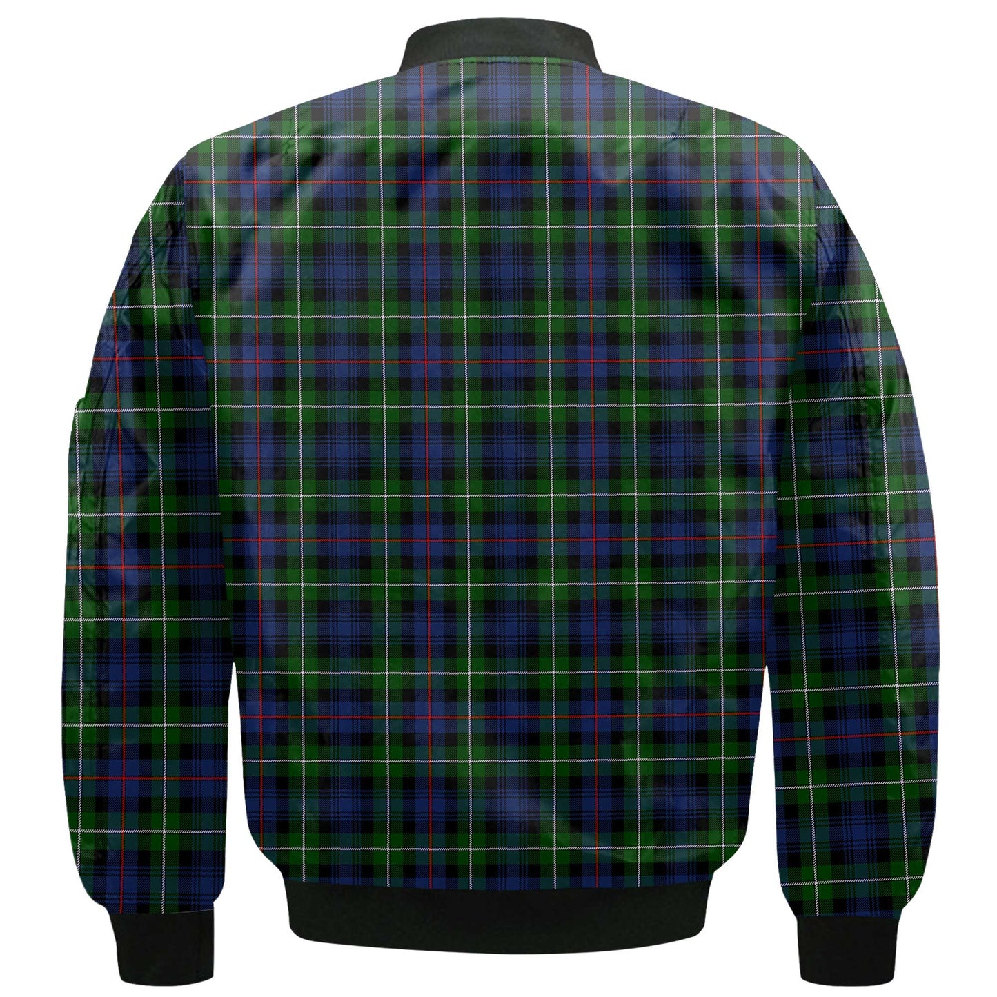 Clan Mackenzie Tartan Men Bomber Jacket Crest And Plaid Basic Style