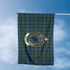 Clan Mackie Tartan Flag Crest And Plaid Basic Style