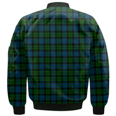 Clan Mackie Tartan Women Bomber Jacket Crest And Plaid Basic Style