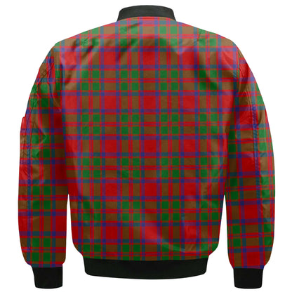 Clan Mackintosh Tartan Men Bomber Jacket Crest And Plaid Basic Style