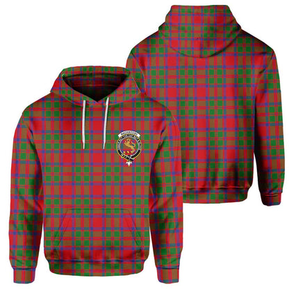 Clan Mackintosh Tartan Men Hoodie Crest And Plaid Basic Style