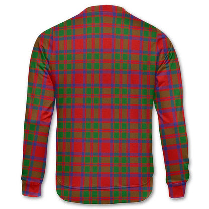 Clan Mackintosh Tartan Men Sweatshirt Crest And Plaid Basic Style