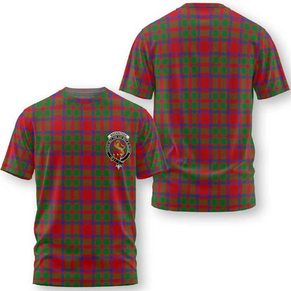 Clan Mackintosh Tartan Men T Shirt Crest And Plaid Basic Style