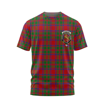 Clan Mackintosh Tartan Men T Shirt Crest And Plaid Basic Style