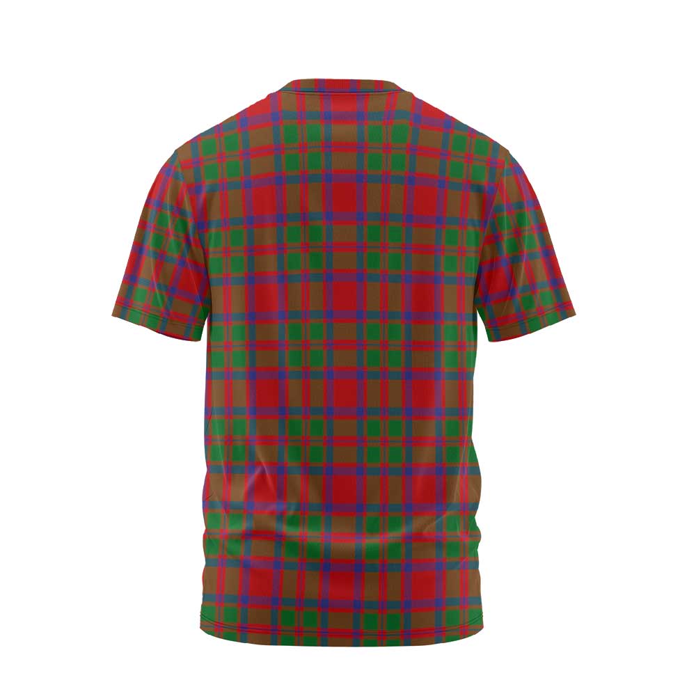 Clan Mackintosh Tartan Men T Shirt Crest And Plaid Basic Style