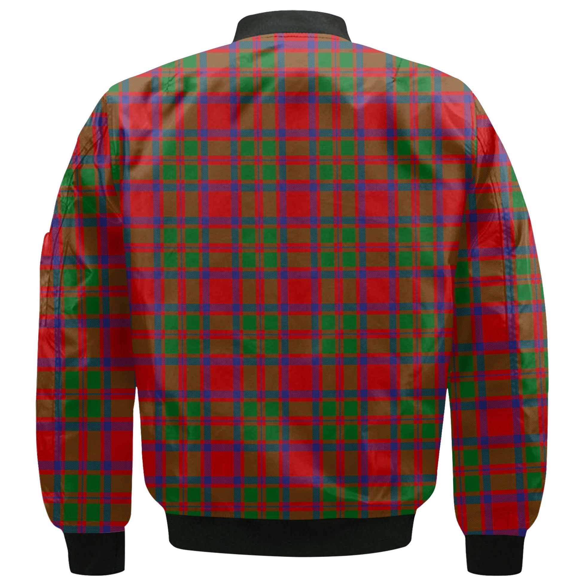 Clan Mackintosh Tartan Women Bomber Jacket Crest And Plaid Basic Style