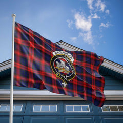 Clan Maclachlan Tartan Flag Crest And Plaid Basic Style