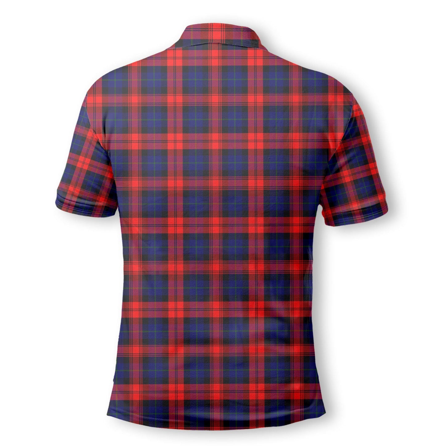 Clan Maclachlan Tartan Golf Men Polo Shirt Crest And Plaid Basic Style