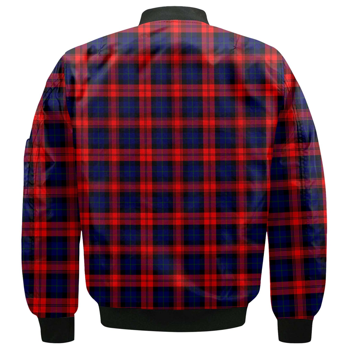 Clan Maclachlan Tartan Men Bomber Jacket Crest And Plaid Basic Style