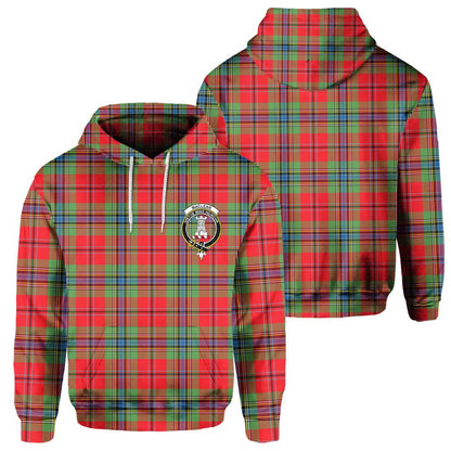 Clan Maclean Tartan Men Hoodie Crest And Plaid Basic Style