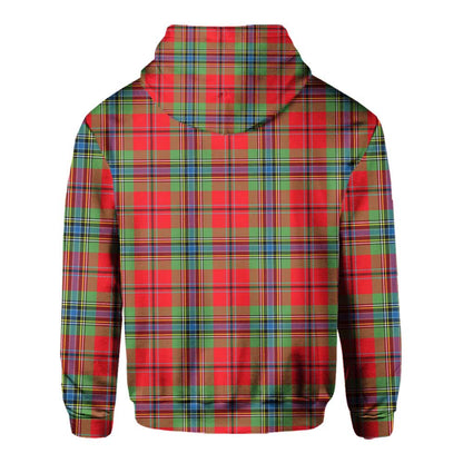 Clan Maclean Tartan Men Hoodie Crest And Plaid Basic Style