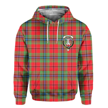 Clan Maclean Tartan Women Hoodie Crest And Plaid Basic Style