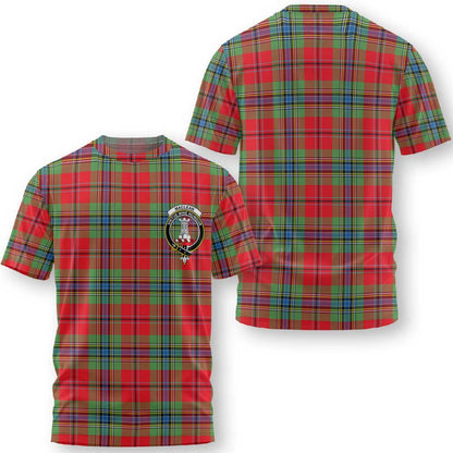 Clan Maclean Tartan Women T Shirt Crest And Plaid Basic Style