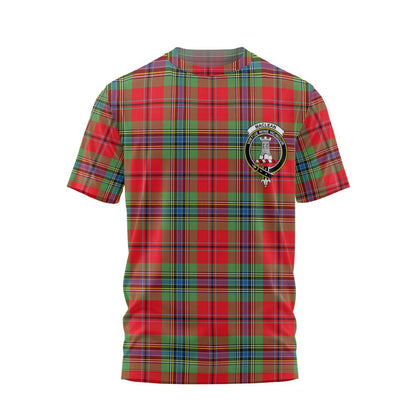 Clan Maclean Tartan Women T Shirt Crest And Plaid Basic Style