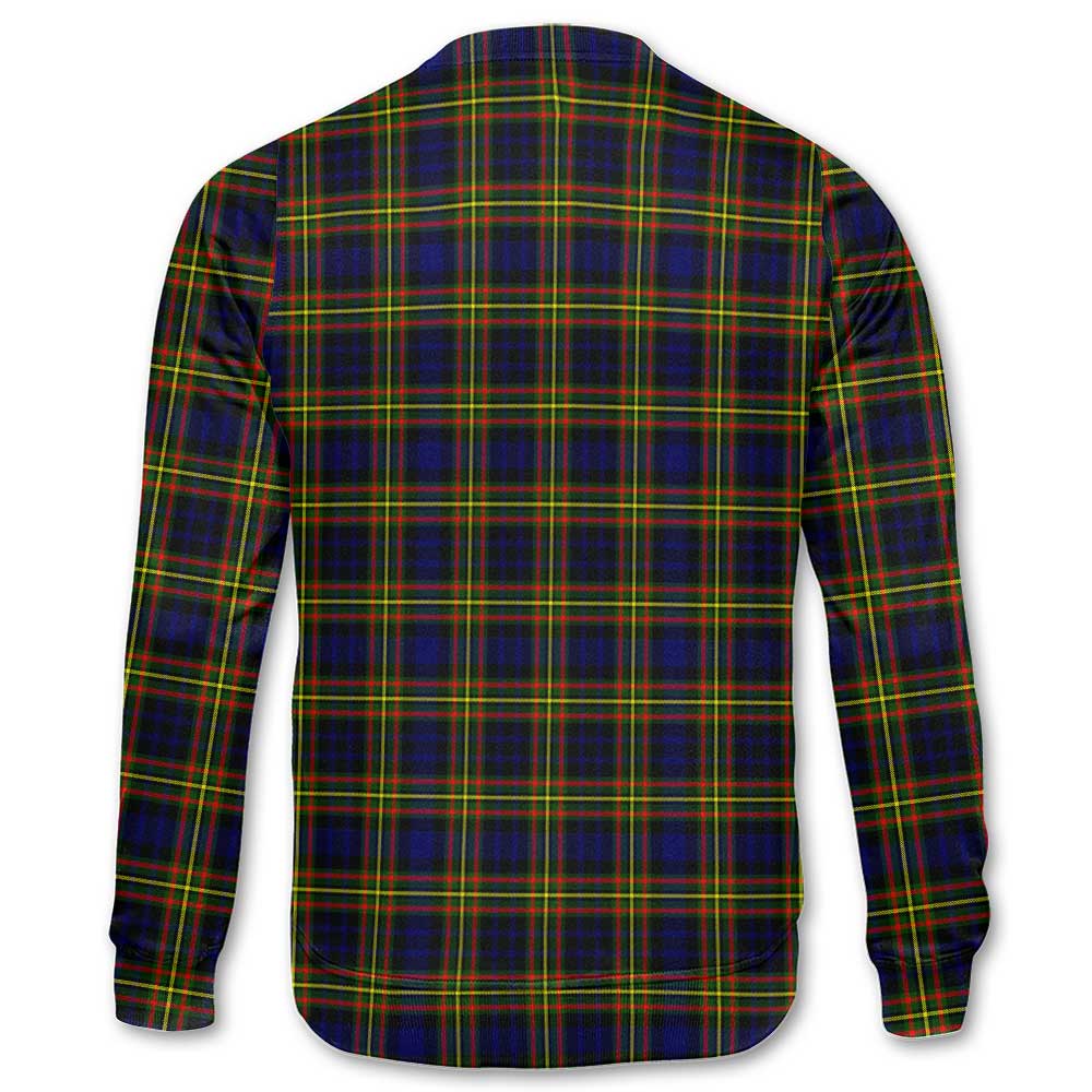 Clan Maclellan Tartan Women Sweatshirt Crest And Plaid Basic Style