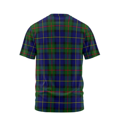 Clan Macleod Tartan Men T Shirt Crest And Plaid Basic Style