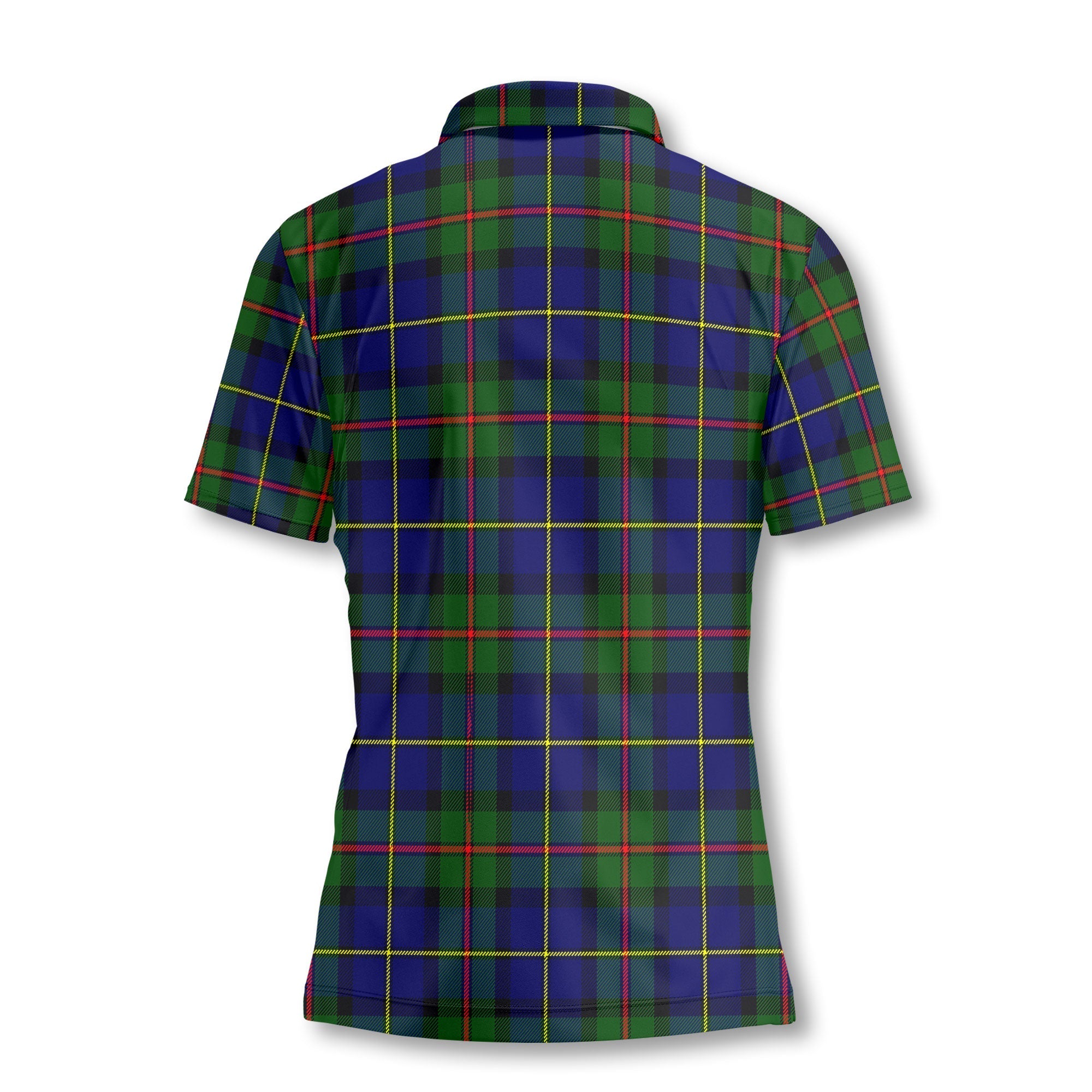 Clan Macleod Tartan Women Polo Shirt Crest And Plaid Basic Style
