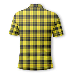 Clan Macleod Of Lewis Tartan Men Polo Shirt Crest And Plaid Basic Style