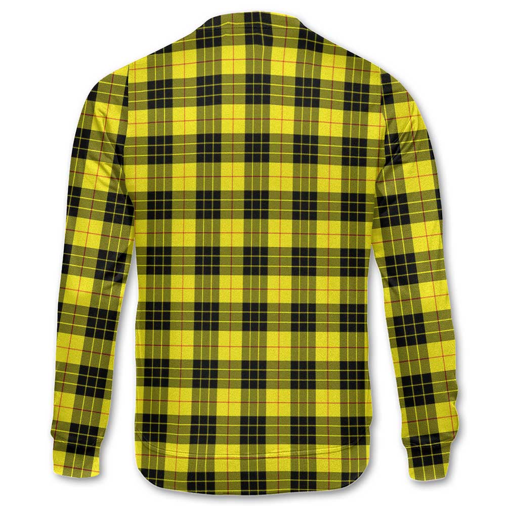 Clan Macleod Of Lewis Tartan Men Sweatshirt Crest And Plaid Basic Style