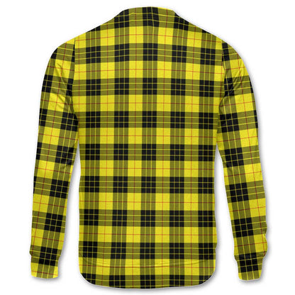 Clan Macleod Of Lewis Tartan Men Sweatshirt Crest And Plaid Basic Style