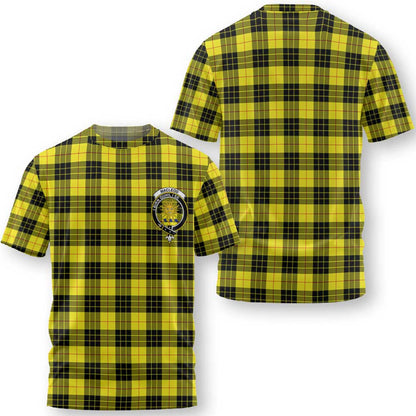 Clan Macleod Of Lewis Tartan Men T Shirt Crest And Plaid Basic Style