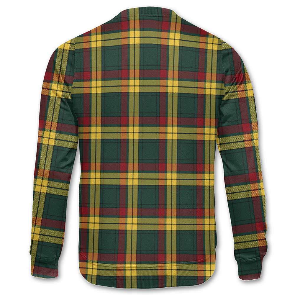 Clan Macmillan Tartan Men Sweatshirt Crest And Plaid Basic Style