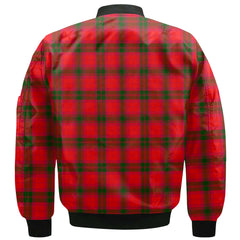 Clan Macnab Tartan Women Bomber Jacket Crest And Plaid Basic Style
