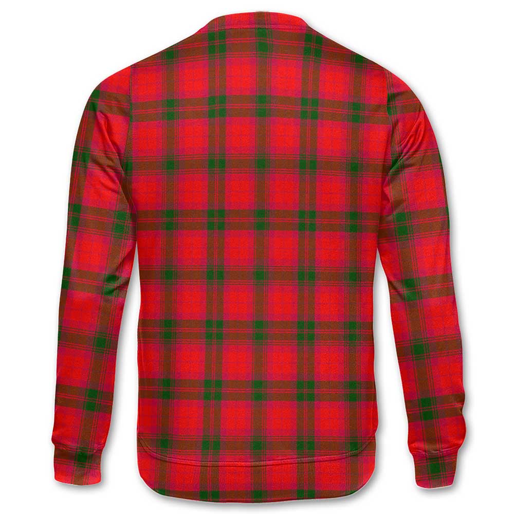 Clan Macnab Tartan Women Sweatshirt Crest And Plaid Basic Style