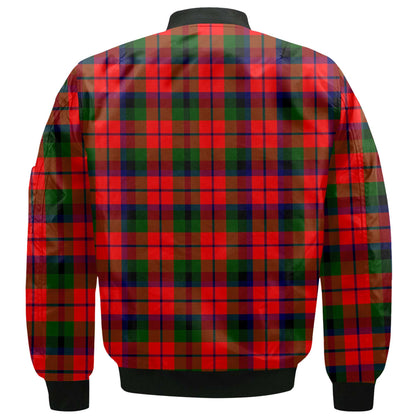 Clan Macnaughten Tartan Men Bomber Jacket Crest And Plaid Basic Style