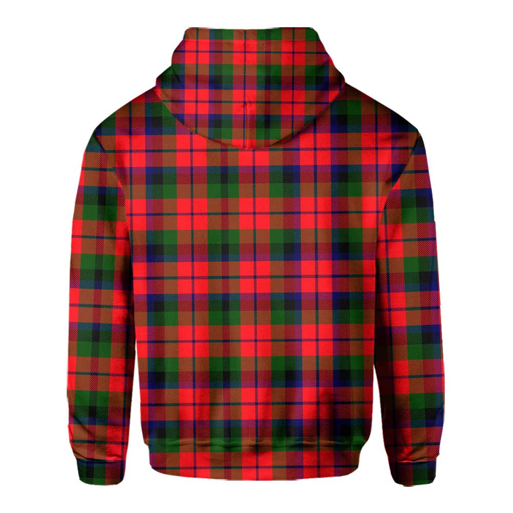 Clan Macnaughten Tartan Women Hoodie Crest And Plaid Basic Style