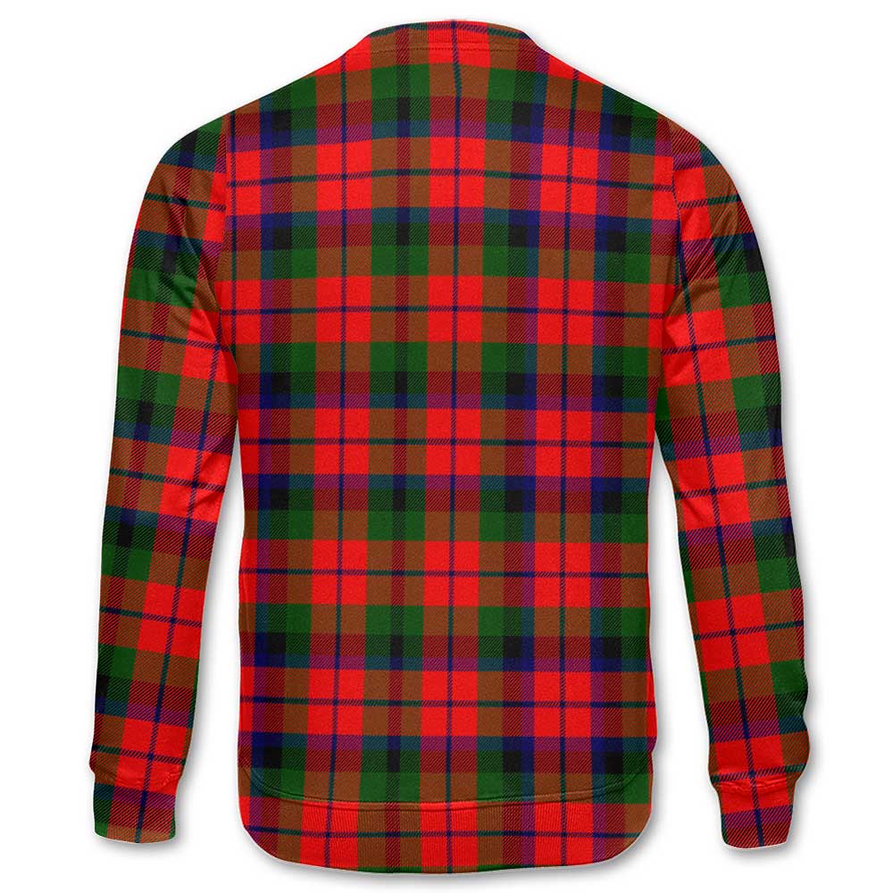 Clan Macnaughten Tartan Women Sweatshirt Crest And Plaid Basic Style