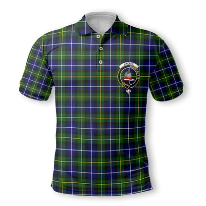 Clan Macneil Of Barra Tartan Men Polo Shirt Crest And Plaid Basic Style