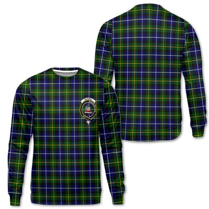 Clan Macneil Of Barra Tartan Women Sweatshirt Crest And Plaid Basic Style