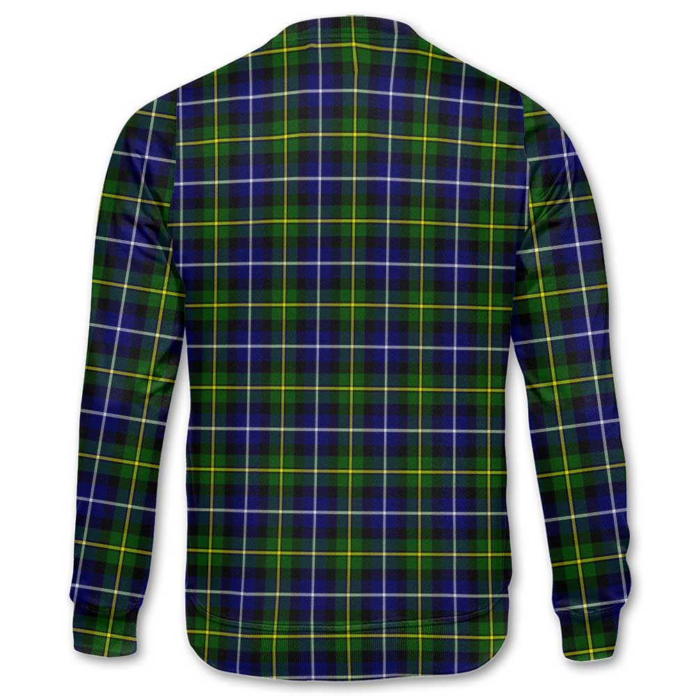 Clan Macneil Of Barra Tartan Women Sweatshirt Crest And Plaid Basic Style