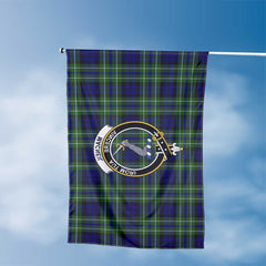 Clan Macneil Of Colonsay Tartan Flag Crest And Plaid Basic Style