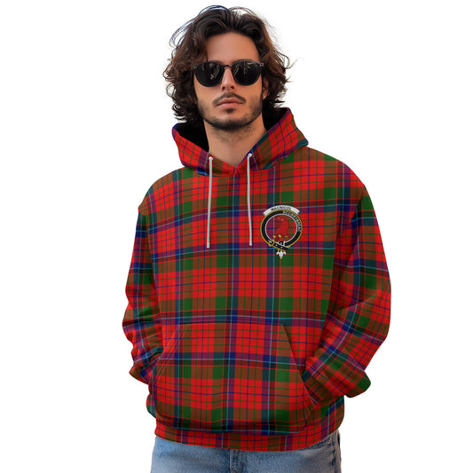 Clan Macnicol Tartan Men Hoodie Crest And Plaid Basic Style