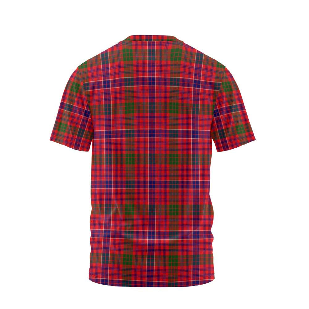 Clan Macrae Tartan Men T Shirt Crest And Plaid Basic Style