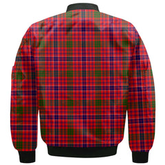 Clan Macrae Tartan Women Bomber Jacket Crest And Plaid Basic Style