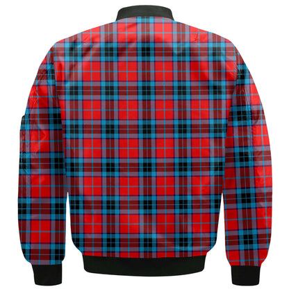 Clan Mactavish Tartan Men Bomber Jacket Crest And Plaid Basic Style