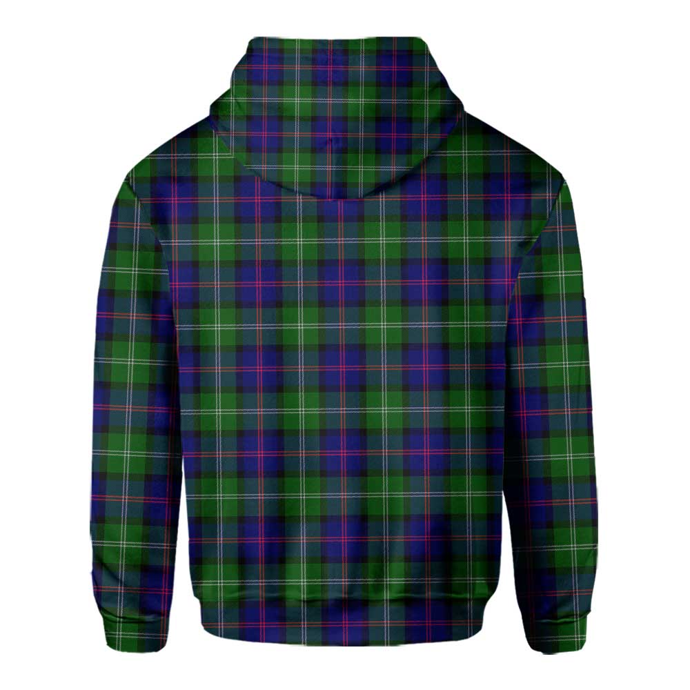 Clan Macthomas Tartan Men Hoodie Crest And Plaid Basic Style