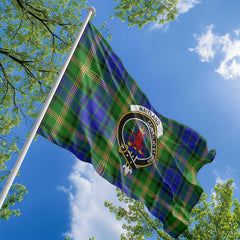 Clan Maitland Tartan Flag Crest And Plaid Basic Style
